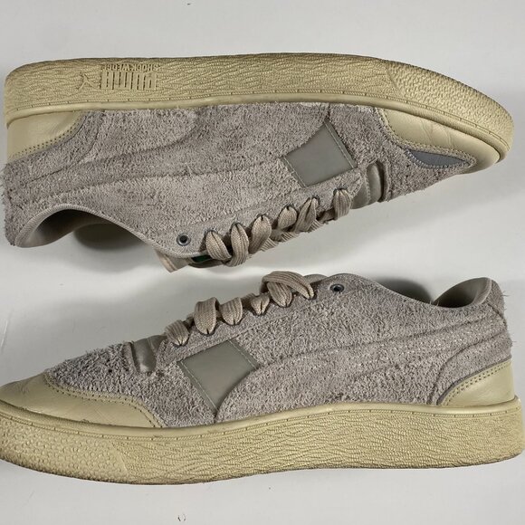 Puma Sampson Rhude Beige Textile Trainers 371392-01 mens size US 10 - Picture 7 of 9